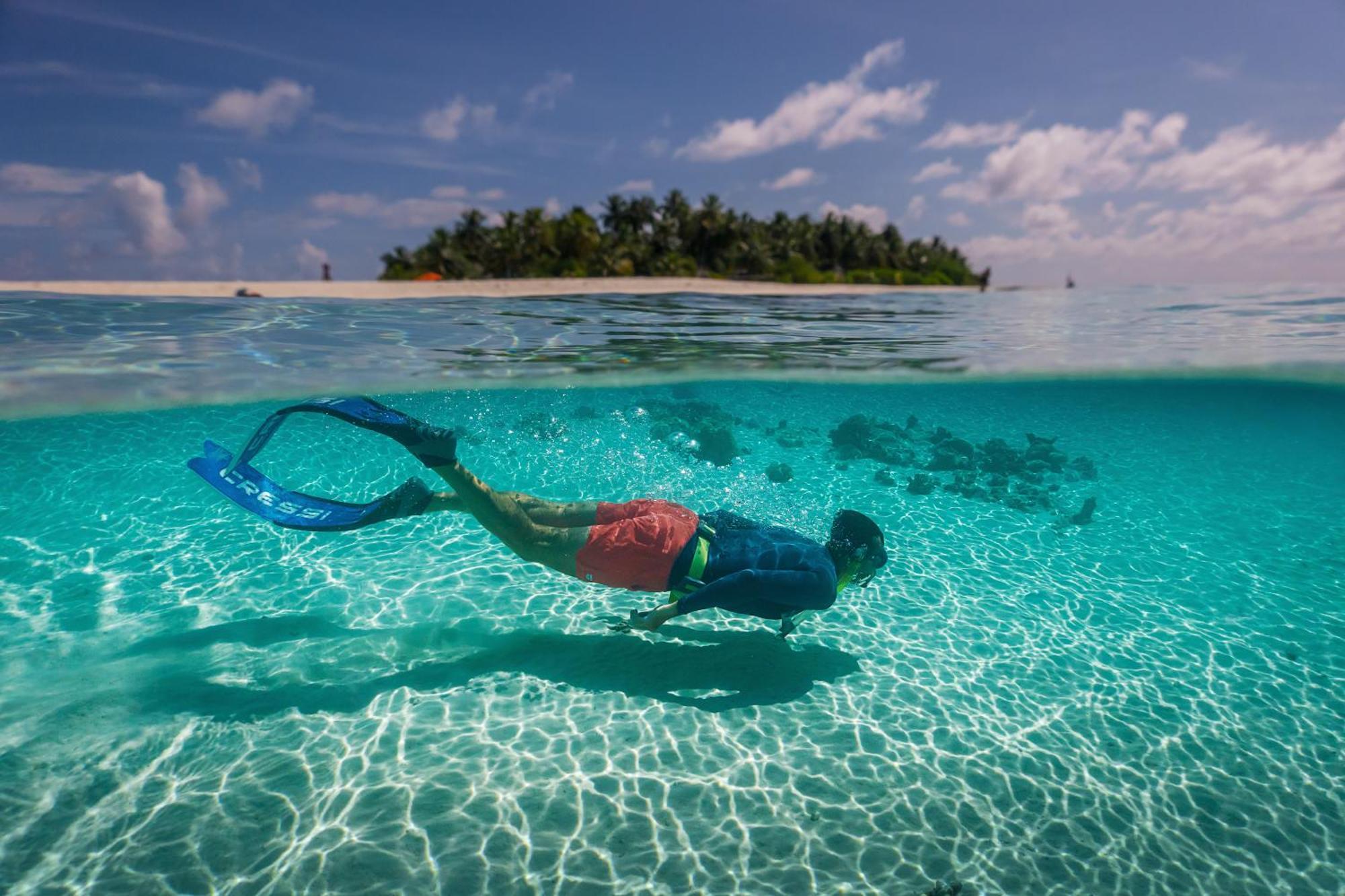 Hotel Sun Siyam Vilu Reef With Free Transfer Dhaalu Atoll Exterior foto